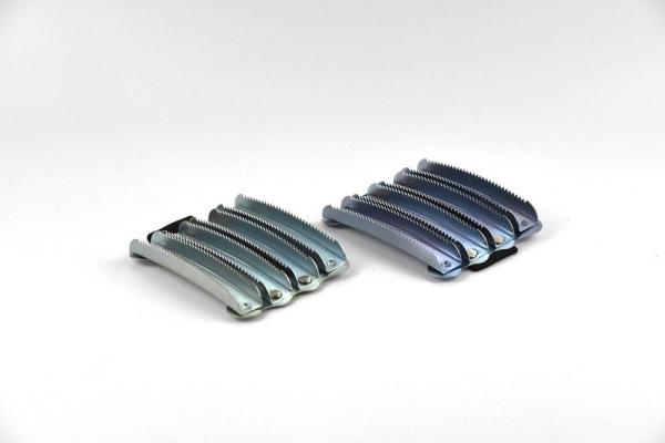 Metal Horse Grooming Curry Comb 12.7cm * 10cm Stainless Steel Without Handle