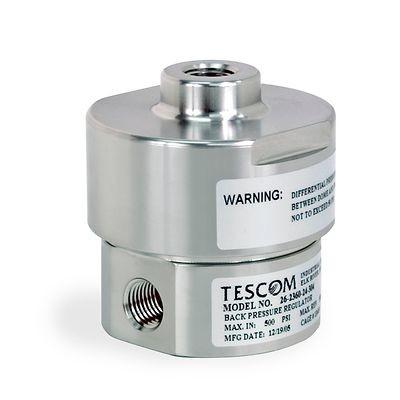 TESCOM 26-2300 Series Back Pressure Regulator High Precision Pressure Control
