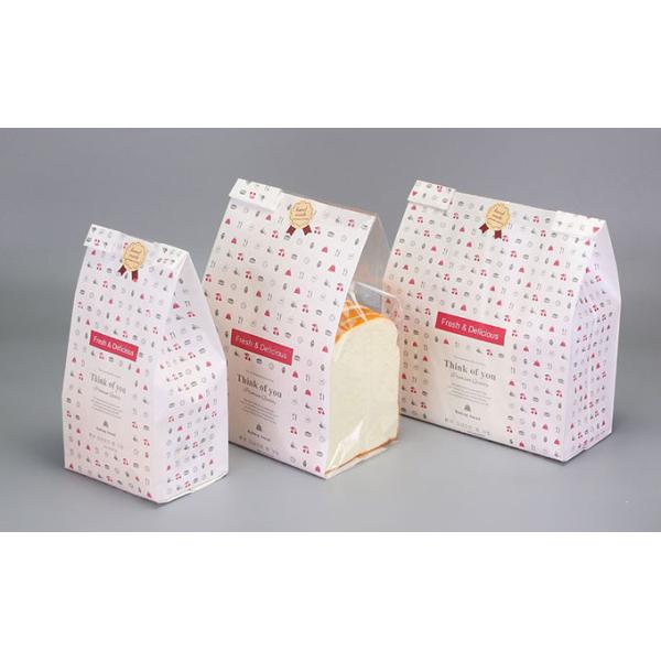 Greaseproof 40gsm-150gsm Takeaway Paper Bags For Food Packaging