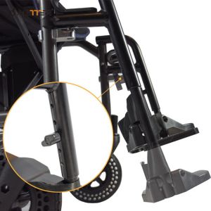 Неработающая медицинская моторизованная кресло-коляска 6km/H силы электрическая складывая