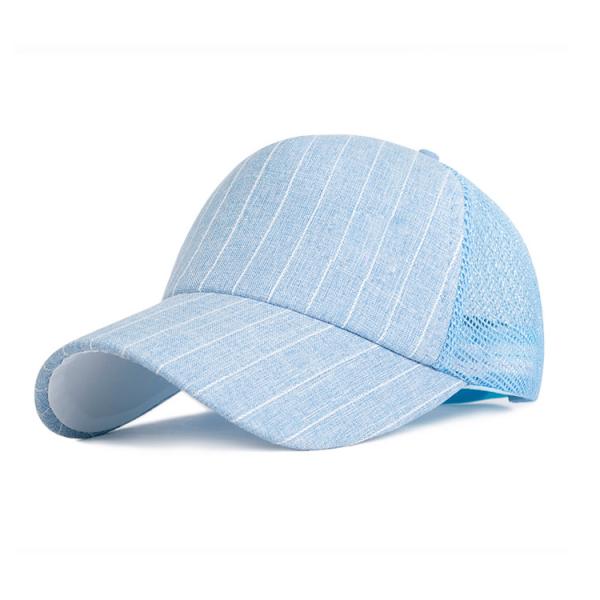 Customized Logo 5 Panel Trucker Cap Mesh Back Adult Size Flat Or Curved Visor