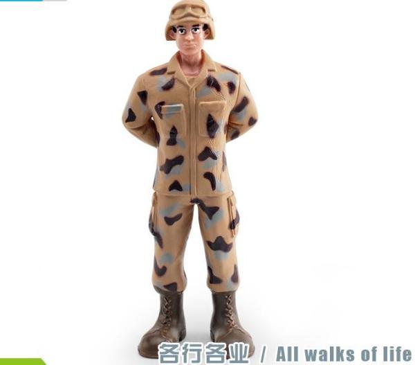 People at Work Model Toy Soldier Figure Pretend Professionals Figurines Career Figures  Toys for Boys Girls Kids