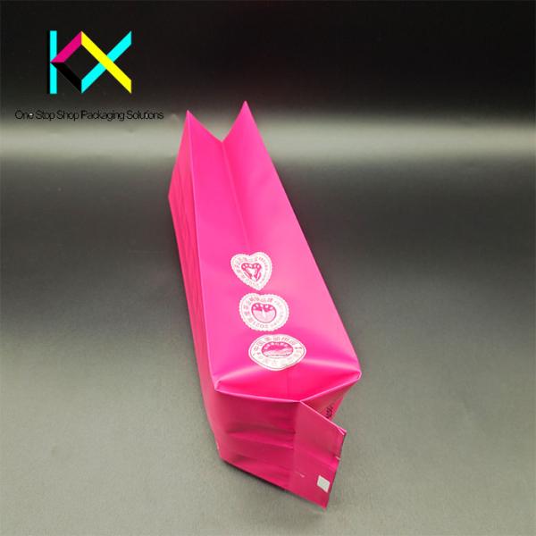 Customizable Laminated Tea Packaging Bags MOPP/VMPET/PE Side Gusset Pouch