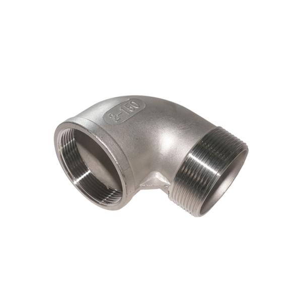 ASME B16.9 Stainless Steel Pipe Fittings SCH80 90 Degree Street Elbow