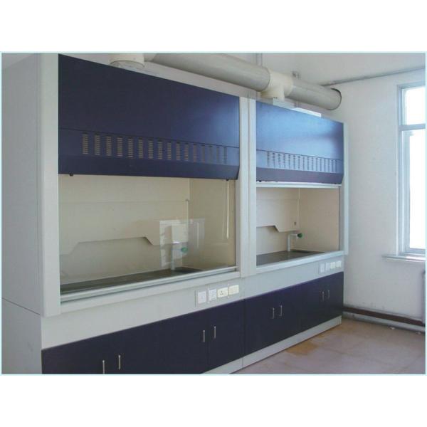 Cold Rolled Steel Laboratory Fume Hood , Large Solid Benchtop Fume Hood