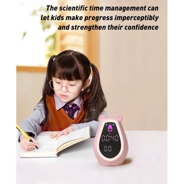 Relógio de alarme ativado por voz para o trem de sono infantil