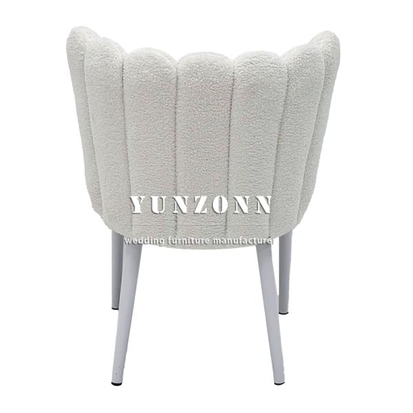 Wholesale White Stainless Steel Daisy Chair Hotel Furniture for Banquet Parties and Events