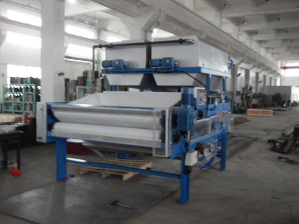 Enlameie a imprensa de filtro de secagem da correia do equipamento na lama e tratamento da água do desperdício