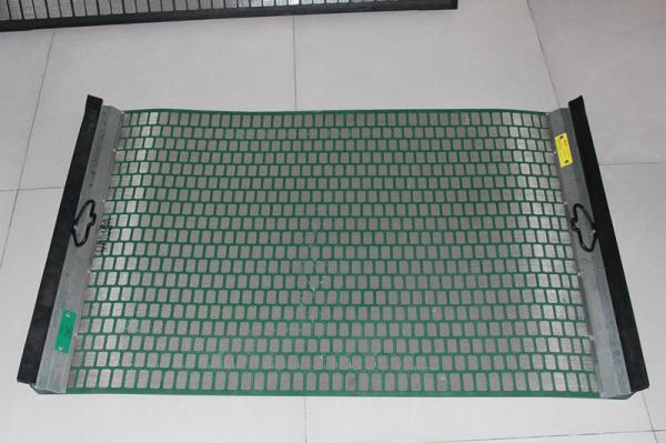 Oilfield Brandt Hook Strip Flat Shale Shaker Screen Three Layers