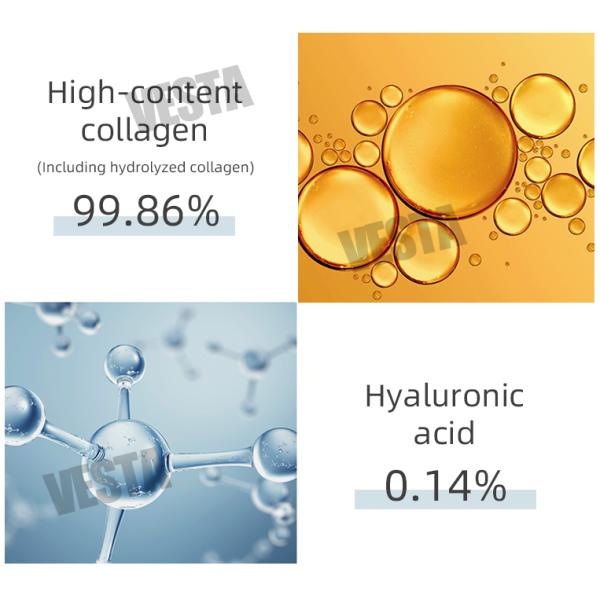 3 шт./пакет увлажняющая тканевая маска 99,86% коллагена быстро растворяющаяся коллагеновая пленка спрей водорастворимая маска