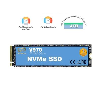 Le fabricant de disques SSD de nouvelle génération Nvme SSD V950 2TB M. 2 2280MHz Pcle4.0*4 7200MB/S fournisseur SSD