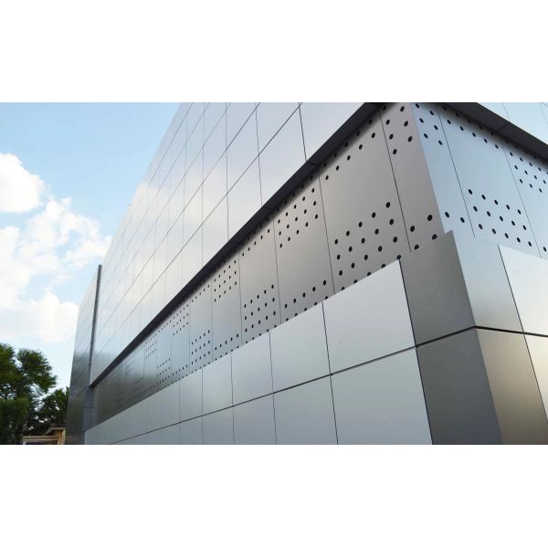 ODM Aluminum Wall Panels PVDF Paint / Powder Coating For Facade Cladding