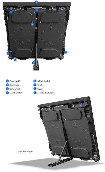 Outdoor P8 P10 SMD Full Color LED Display Super Wide Viewing For Stadium Advertising
