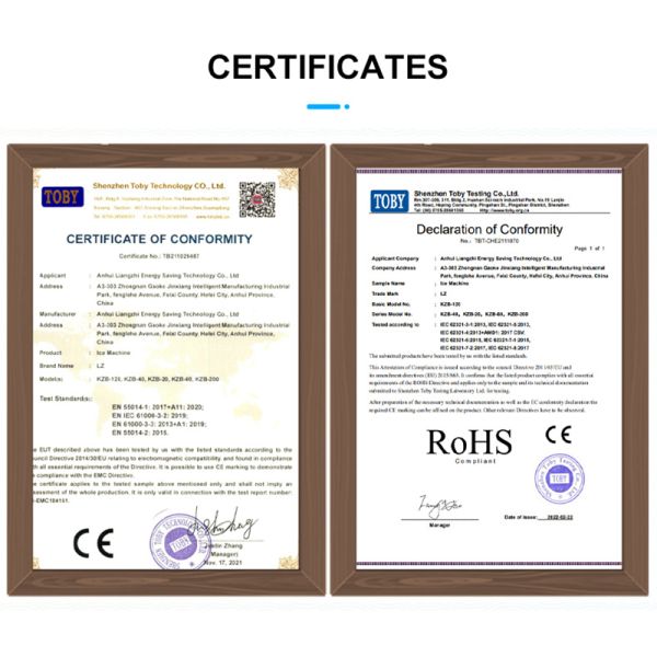 30 кг в день LZ-60 Коммерческая машина для кубиков льда Tamuton Автоматический прозрачный кубический ледокол