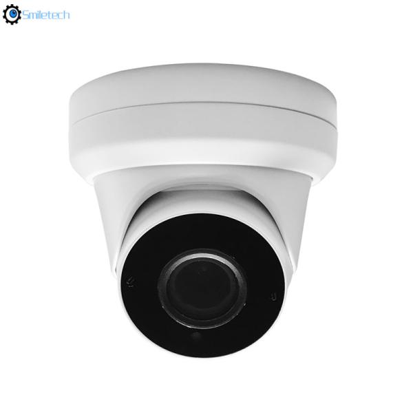 H.265 indoor waterproof IP66 POE 5.0MP 30m IR distance 2.8-12mm varifocal lens mini dome IP camera
