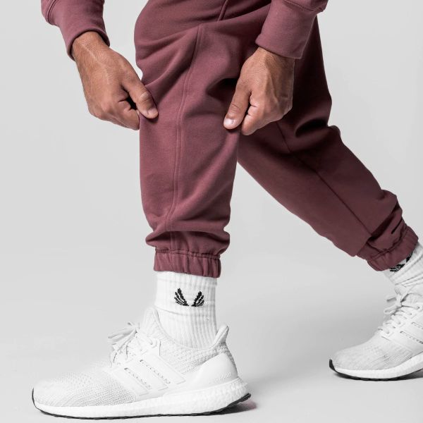 Long Pants Men's Outerwear Hoodies Sweatshirts Knitted Weaving Method Tracksuit For Men
