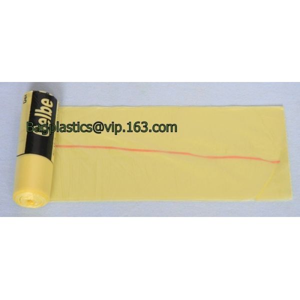 Trash Bags Biodegradable,4-6 Gallon Garbage bags Recycling Degradable small Garbage Bags Compostable Bags Leak Proof Rub