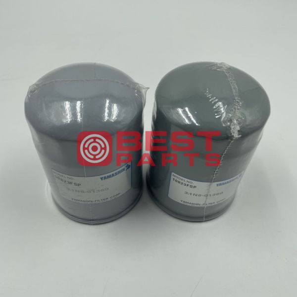 Excavator Engine Parts Hydraulic Drain Filter R215 R485 31N8-01360 For Hyundai