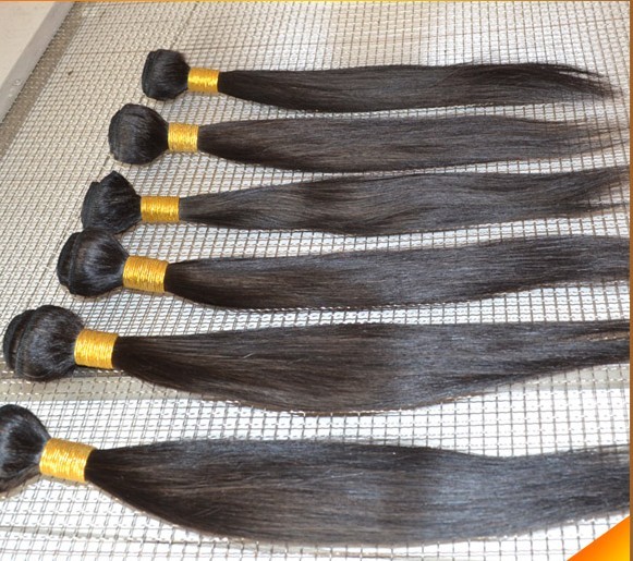 wholesale 5a brazilian 100% human hair with natural colour natural wave