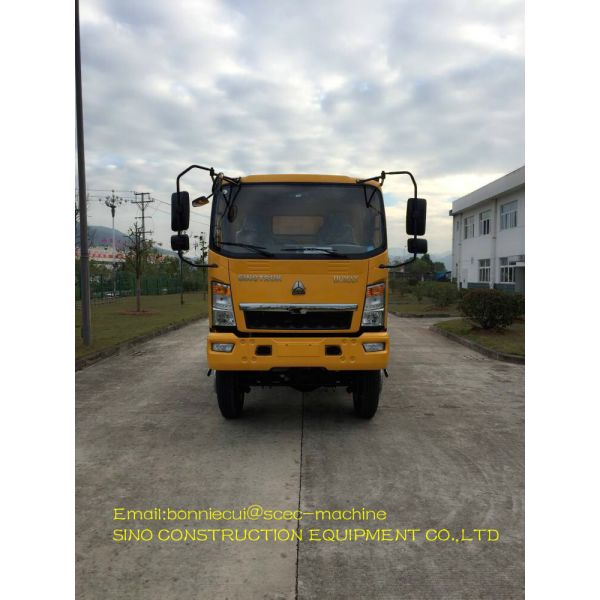 Automatic Special Purpose Truck 4x2 8m3 Vacuum Sewage Suction Tanker Truck