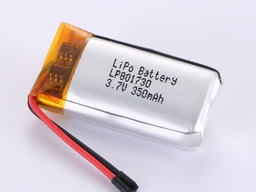 Литий-полимерная батарея 3.7V 300MAH с открытым напряжением 3.7-3.75V
