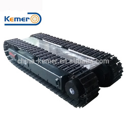 2 Ton Loading Capacity Hydraulic Transmission Crawler Steel Undercarriage for Kemer