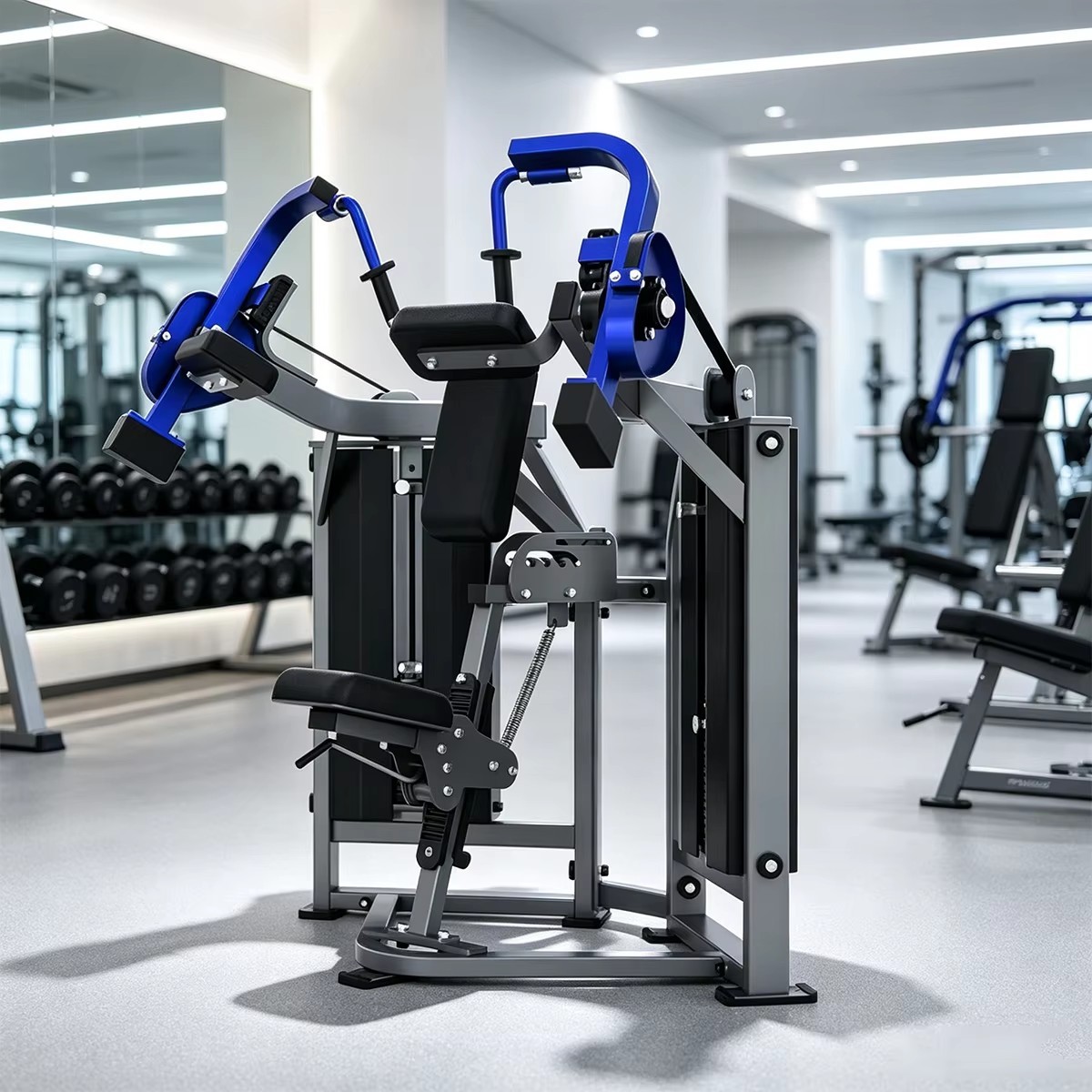 MTS04 Triceps Machine Pin Loaded Seated Triceps Extension Commercial Gym Equipment