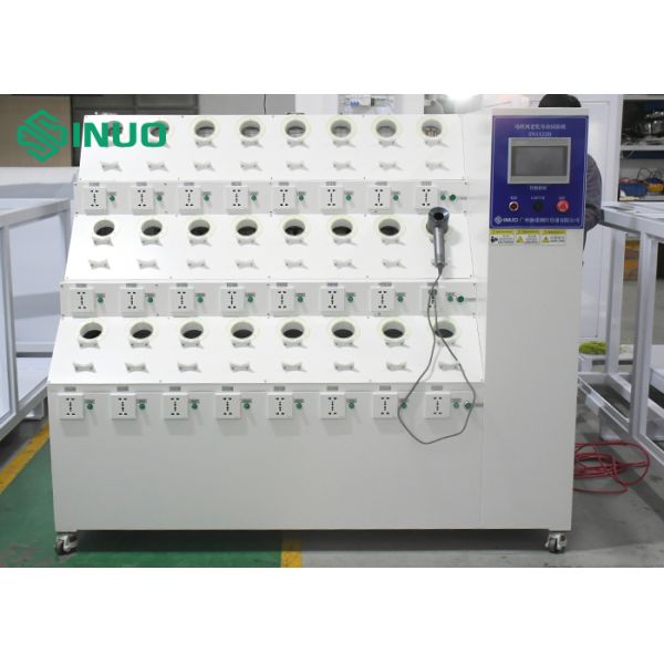 IEC 61855 Compliant Hair Dryer Aging Test Machine with 24 Test Stations and PLC Intelligent Control