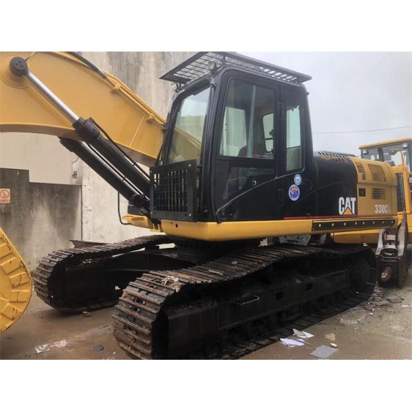 Used Cat330 Excavator in Shanghai with Original Hydraulic Pump and 3823 Working Hours