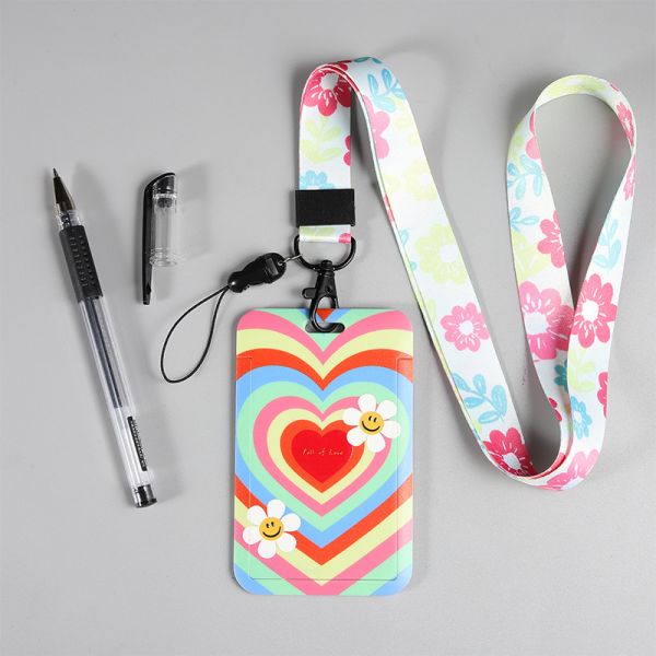 Практический Deyi Custom Logo Lanyard Card Holder для конференций