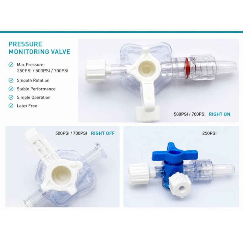 Medica Y Connector Screw Push Pull Hemostasis Valve