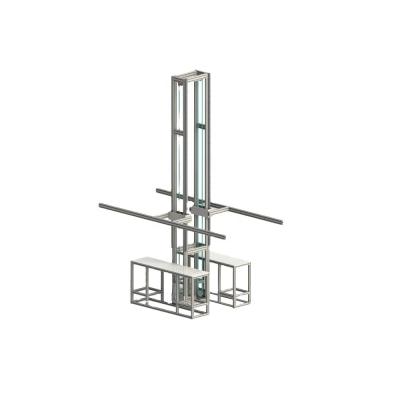 Double Station Blind Inspection Hoist Machine 3000mm Inspection Hoist Roller