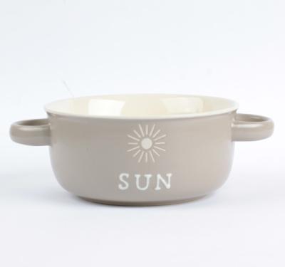 Fashionable Kitchen Cereal Bowls , Creative Fruit Salad Bowl With Ears