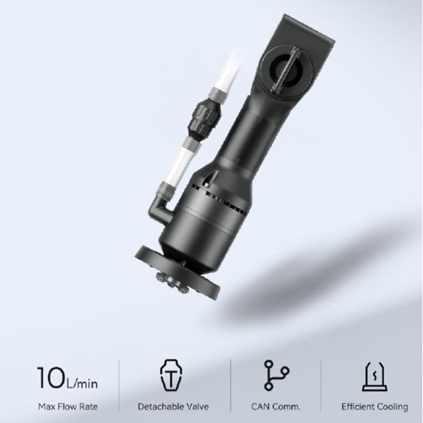 農業用ドローンの遠心噴嘴 流量10L/min 切断式バルブ 精密農薬のための強化冷却システム