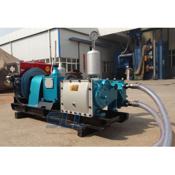 Flexible Medium High Pressure Mud Pump , Three Cylinder Diesel Engine Pump
