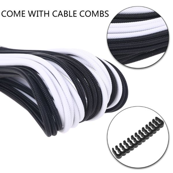 Комплект кабелей расширения электропитания рукава GPU материнской платы ATX 12V 18AWG