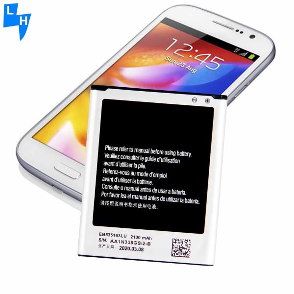 EB535163LU Bateria para Samsung I9060 I9082 Telefone Móvel recarregável e durável