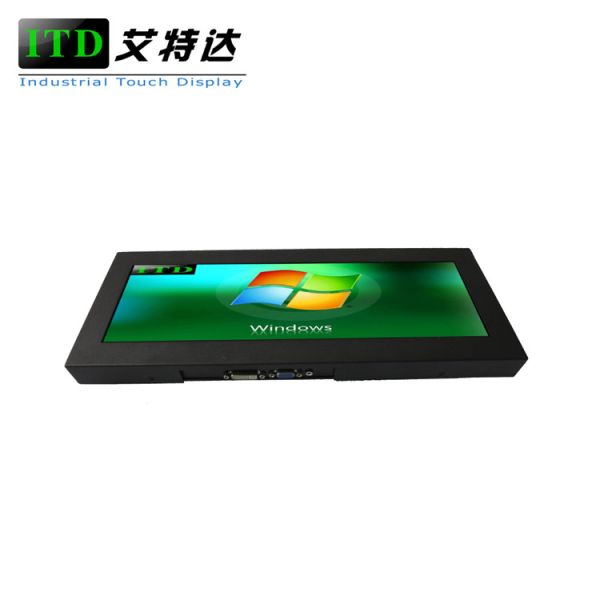 超広く14.9の」伸ばされた棒LCDモニター独立ネットワークのデジタル表記の産業モニター