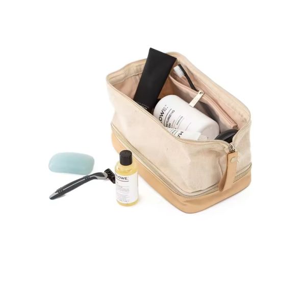 Zipper Closure Makeup Bag for Secure Storage of Private Label Products