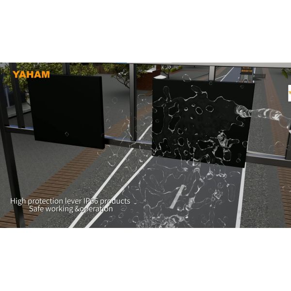 Portable Speed Limit Electronic Signs RS485 RS232 GPRS Ethernet 4G 3G