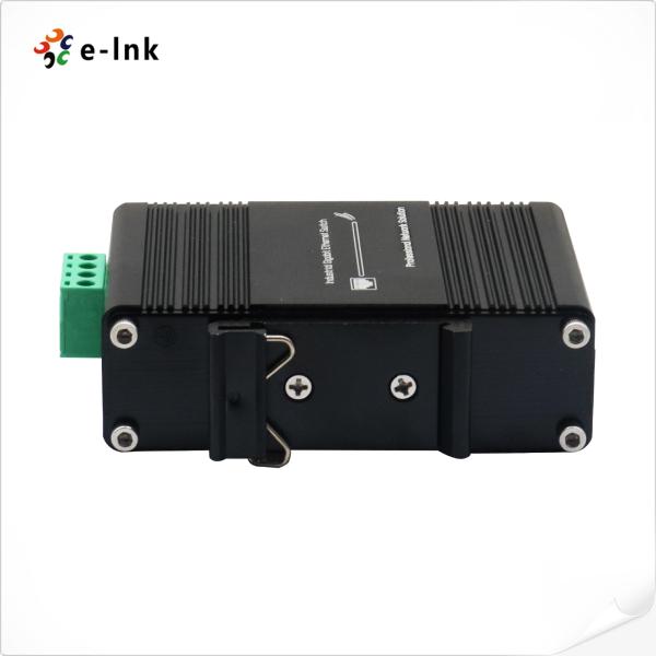 60W Fiber Optic To Ethernet Converter SFP to 2xRj45 Converter POE++ 48V DC Media Converter