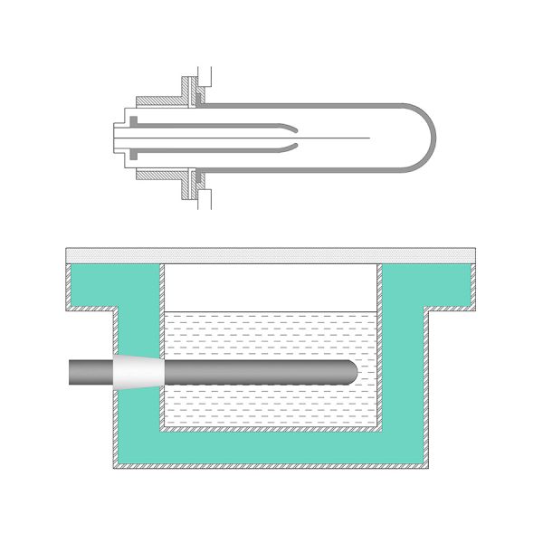 ТРУБКА ПРЕДОХРАНЕНИЯ ОТ ПОДОГРЕВАТЕЛЯ НИТРИДА КРЕМНИЯ (SI3N4) ДЛЯ АЛЮМИНИЕВОЙ ИНДУСТРИИ