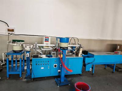 Máquina de recubrimiento de pegamento para tornillos anti-aflojamiento con parche de nailon M6 para automatización industrial
