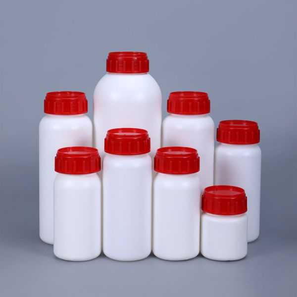 HDPE пластиковая бутылка с уплотнительной крышкой для химических растворителей