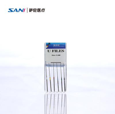 Stainless Steel Dental Ultrasonic Scaler Endo Flushing Rotary U File Root Canal Cleaning