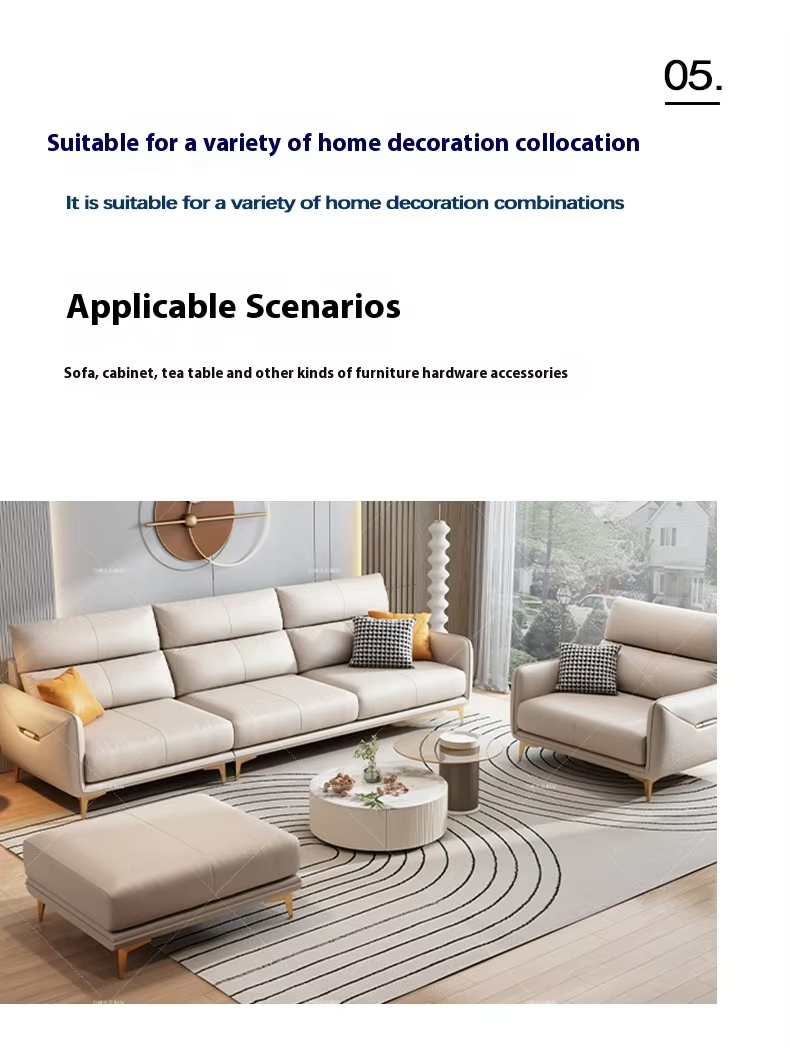 Hot Selling Gold Metal Sofa Legs Iron Furniture Chair Legs with Decorative Features for Kitchen Use Accessories for Table