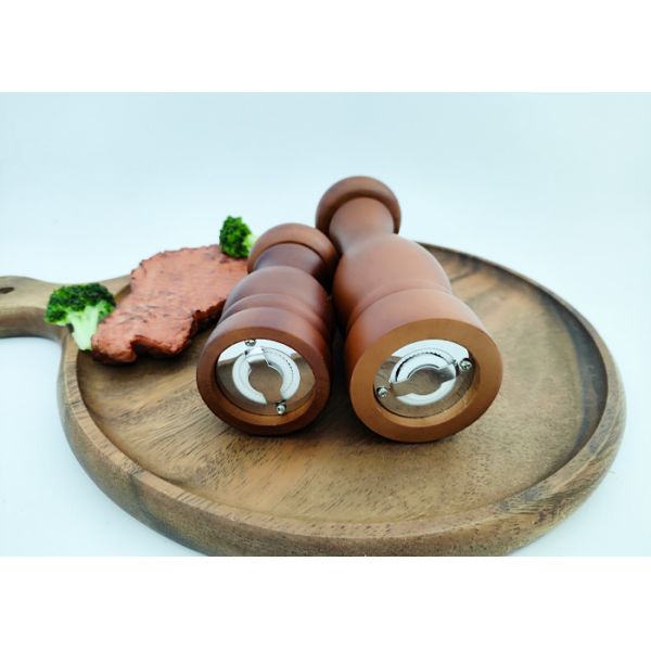 Manual Salt and Pepper Grinder Set Elegant Wood Salt Grinder and Pepper Grinder Mill Sets