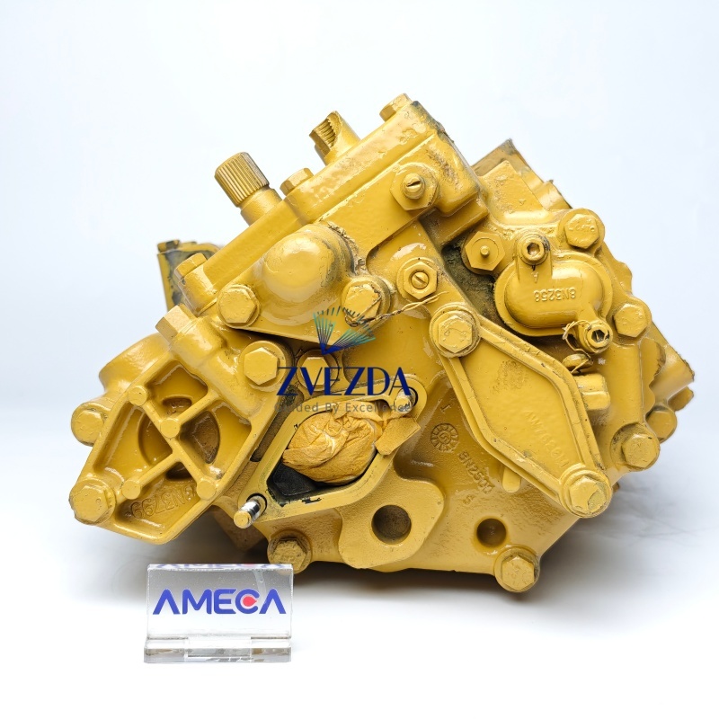3306 6 Cylinder Diesel Mechanical Injection Pump Assembly 4P1400 Customized