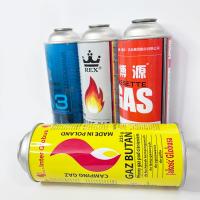 Le carburant de propane peut type accessoire de la boîte métallique 65*158 millimètre de gaz de butane