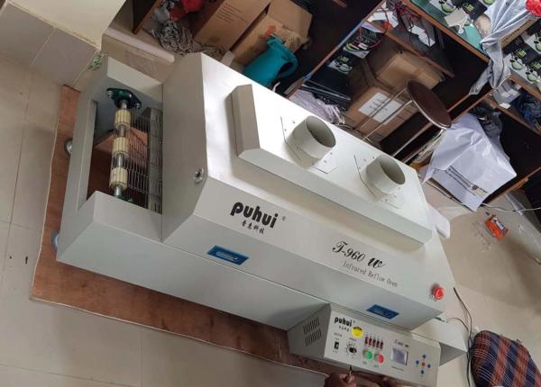 T960W 4.5KW PCB Soldering Machine LED Reflow Oven Lead Free Heating Machine